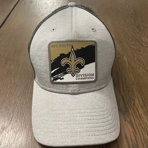 New Orleans Saints NFC South Div Champs ~ New Era 9/40~ Snapback Hat NWOT